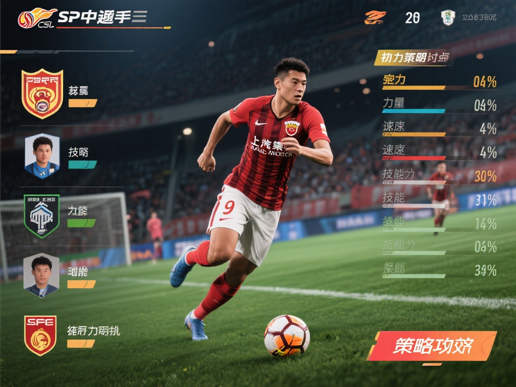 PSP中超全解析:深度攻略与实用技巧 合理利用球员技能与数值特点:PSP中超中